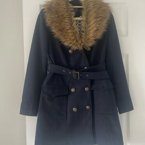 Navy blue coat